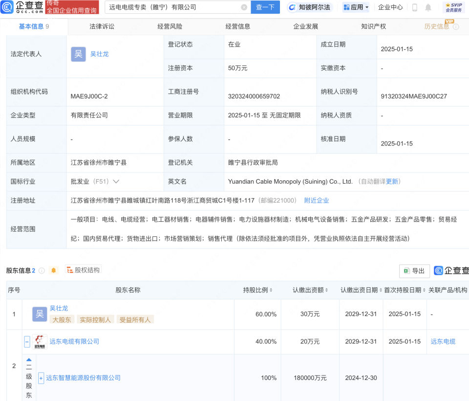 遠(yuǎn)東股份多元化布局再添新翼，電工器材及輔件銷售業(yè)務(wù)拓展